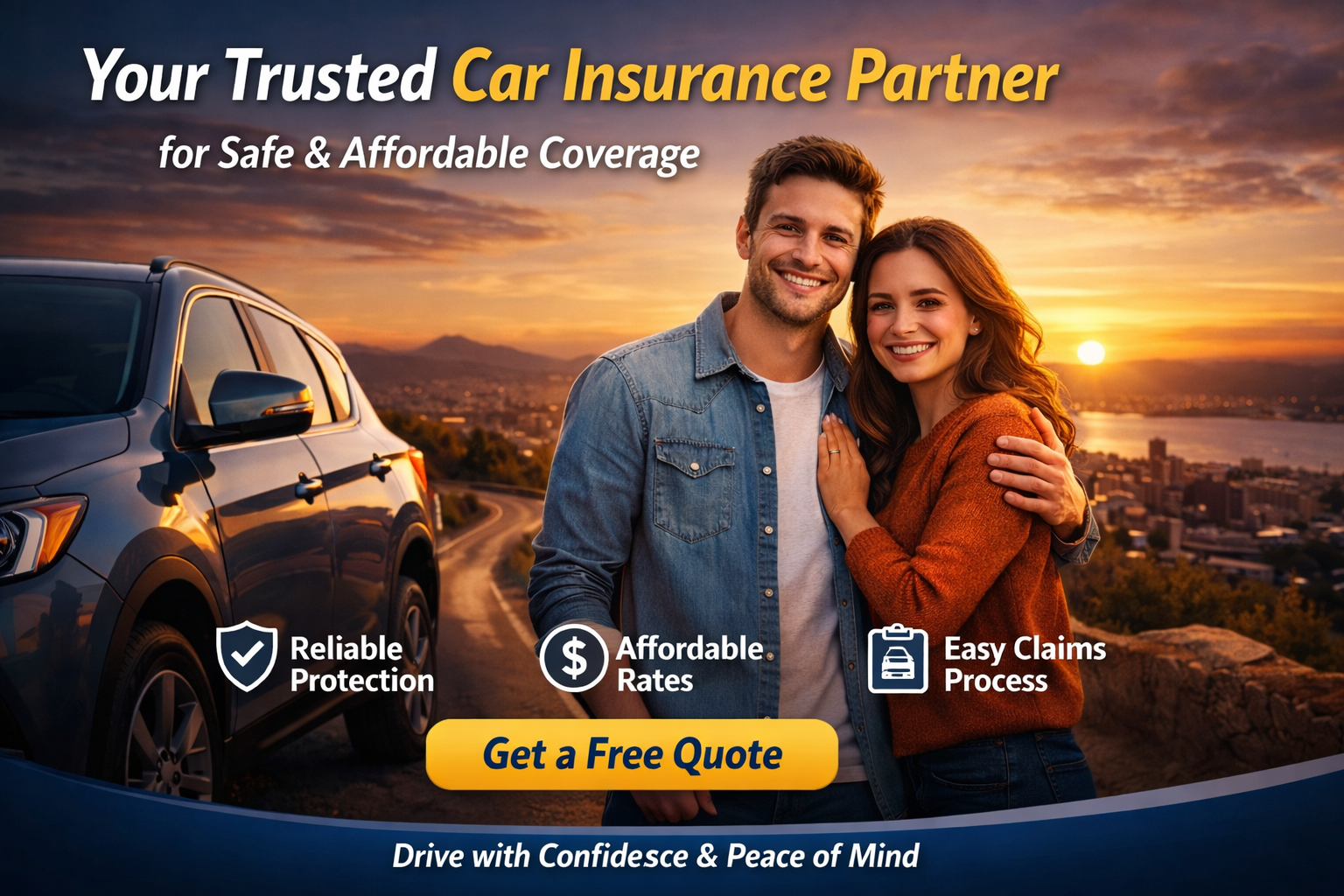 Your Trusted Car Insurance Partner for Safe & Affordable Coverage​