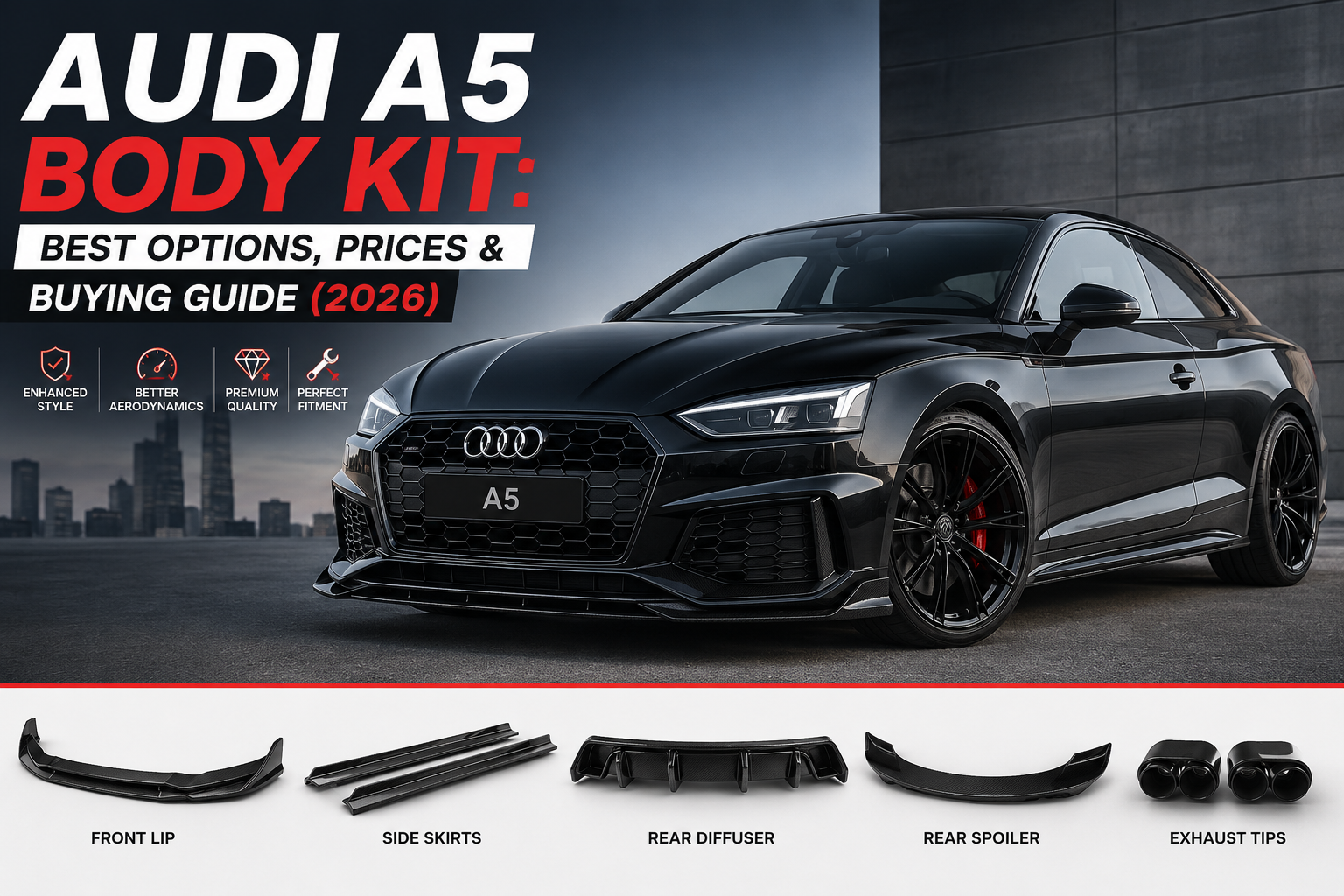 Audi A5 Body Kit: Best Options, Prices & Buying Guide (2026)