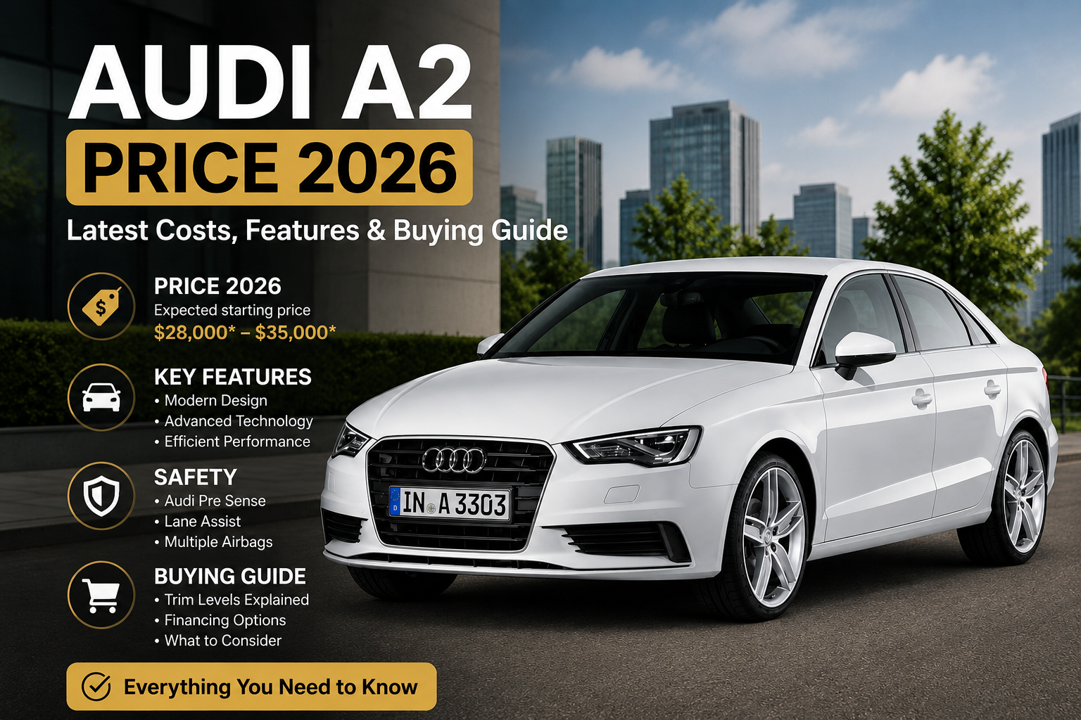 Audi A2 Price 2026: Latest Costs, Features & Buying Guide